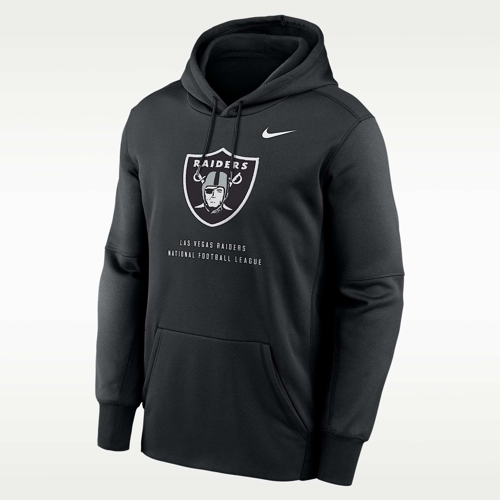 Las Vegas Raiders Men's Nike Therma NFL Pullover Hoodie. Nike.com